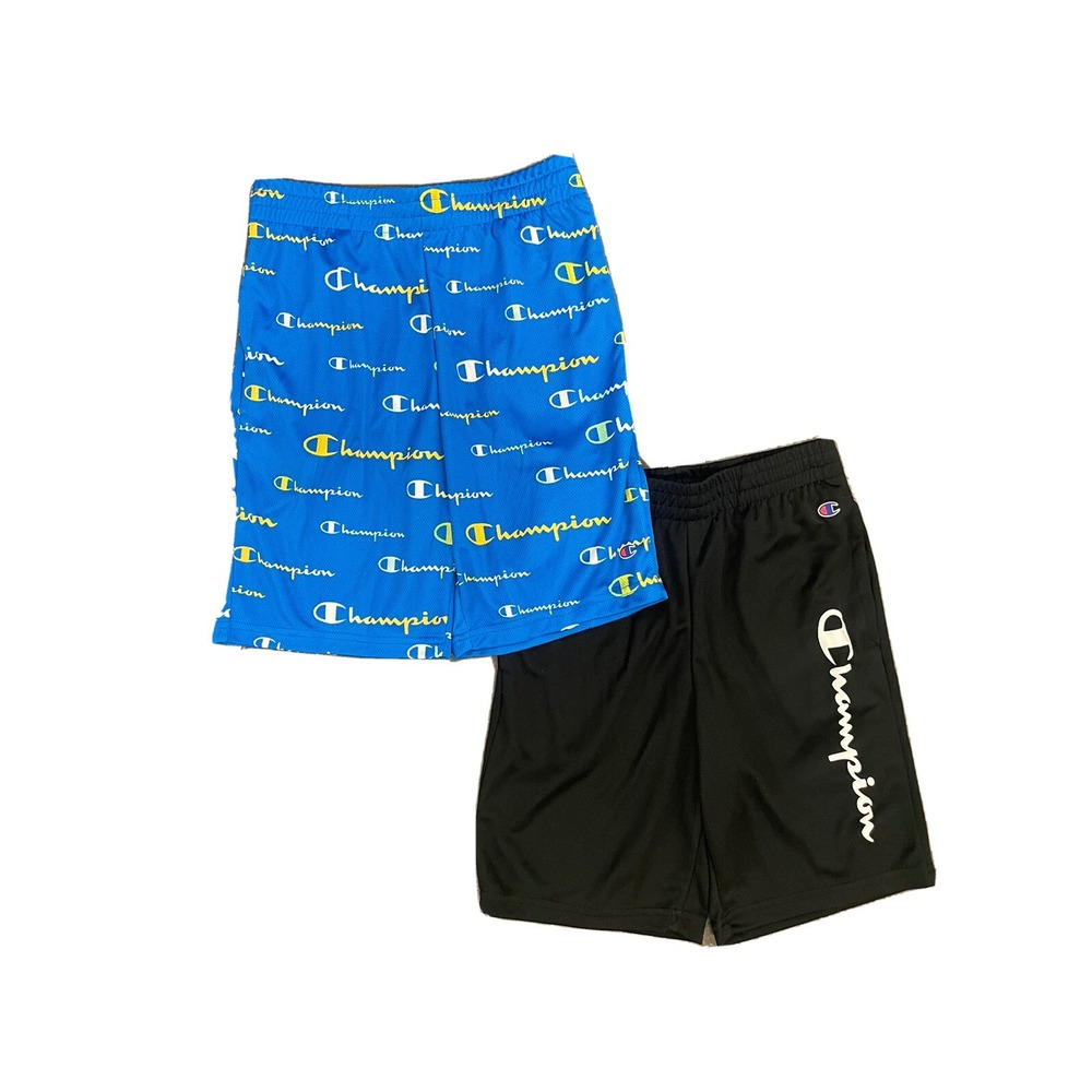 Champion Authentic Athleticwear Blue Shorts 2 Pack 7/8